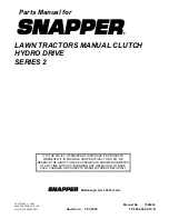 Preview for 88 page of Snapper ELT160H422BV Parts Manual