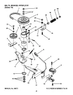 Предварительный просмотр 28 страницы Snapper EM250819BE, EM281019BE Parts Manual