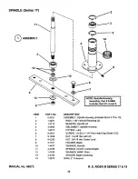 Предварительный просмотр 30 страницы Snapper EM250819BE, EM281019BE Parts Manual