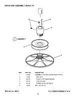 Предварительный просмотр 32 страницы Snapper EM250819BE, EM281019BE Parts Manual