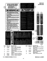 Предварительный просмотр 37 страницы Snapper EM250819BE, EM281019BE Parts Manual