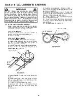 Предварительный просмотр 26 страницы Snapper EM250821BE, EM281021BE Safety Instructions & Operator'S Manual