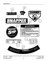 Предварительный просмотр 34 страницы Snapper EMRP216014B Parts Manual