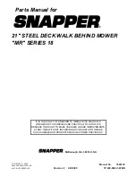 Preview for 38 page of Snapper EMRP216518B Parts Manual