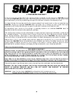 Предварительный просмотр 24 страницы Snapper EMRP217017B Safety Instructions & Operator'S Manual