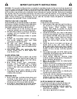 Preview for 2 page of Snapper ER195517B Safety Instructions & Operator'S Manual