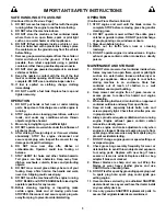 Preview for 3 page of Snapper ER195517B Safety Instructions & Operator'S Manual