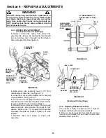 Предварительный просмотр 16 страницы Snapper ERP2167519B Safety Instructions & Operator'S Manual