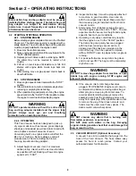 Preview for 9 page of Snapper ESV25650B Safety Instructions & Operator'S Manual