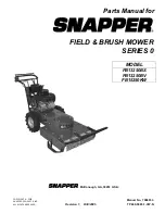 Preview for 1 page of Snapper FB13250BS Parts Manual