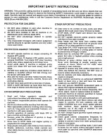 Preview for 2 page of Snapper GT1848H Safety Instructions & Operator'S Manual