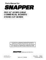 Preview for 38 page of Snapper HC32KAV13E Parts Manual