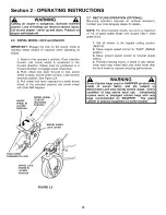 Preview for 10 page of Snapper HWPS26700BV Safety Instructions & Operator'S Manual