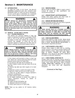 Preview for 11 page of Snapper HWPS26700BV Safety Instructions & Operator'S Manual