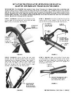 Snapper Intermediate Frame Snow Throwers Set-Up Instructions & Pre-Operation Checklist preview