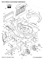 Предварительный просмотр 4 страницы Snapper L21500 Parts Manual