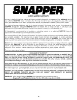 Предварительный просмотр 16 страницы Snapper LE3171R (7085660 Safety Instructions & Operator'S Manual