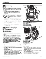 Preview for 4 page of Snapper LT-200 2690437 Setup & Adjustment Instructions Manual