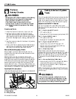 Preview for 6 page of Snapper LT-200 2690437 Setup & Adjustment Instructions Manual