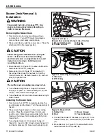 Preview for 10 page of Snapper LT-200 2690437 Setup & Adjustment Instructions Manual