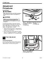 Preview for 12 page of Snapper LT-200 2690437 Setup & Adjustment Instructions Manual