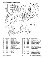 Предварительный просмотр 20 страницы Snapper LT11 SERIES Parts Manual