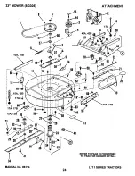 Предварительный просмотр 24 страницы Snapper LT11 SERIES Parts Manual