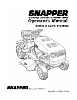 Предварительный просмотр 40 страницы Snapper LT120G30BB Safety Instructions & Operator'S Manual