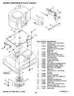 Preview for 14 page of Snapper LT125G38AKV Parts Manual