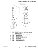 Preview for 21 page of Snapper LT125G38AKV Parts Manual