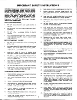 Preview for 2 page of Snapper LT14H411KV Safety Instructions & Operator'S Manual