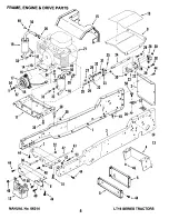 Предварительный просмотр 8 страницы Snapper LT16 Series 1 Parts Manual