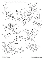 Предварительный просмотр 12 страницы Snapper LT16 Series 1 Parts Manual