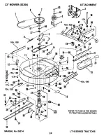 Предварительный просмотр 24 страницы Snapper LT16 Series 1 Parts Manual