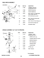 Предварительный просмотр 30 страницы Snapper LT16 Series 1 Parts Manual