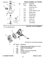 Предварительный просмотр 31 страницы Snapper LT16 Series 1 Parts Manual