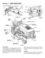 Предварительный просмотр 5 страницы Snapper LT160H42FBV Operator'S Manual