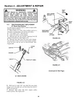 Предварительный просмотр 23 страницы Snapper LT160H42FBV Operator'S Manual