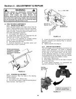 Предварительный просмотр 22 страницы Snapper LT180H42IBV Operator'S Manual