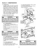 Предварительный просмотр 61 страницы Snapper LT180H42IBV Operator'S Manual