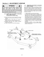 Предварительный просмотр 69 страницы Snapper LT180H42IBV Operator'S Manual