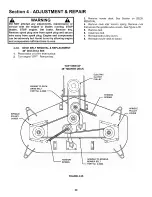 Предварительный просмотр 78 страницы Snapper LT180H42IBV Operator'S Manual