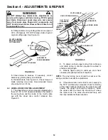 Preview for 12 page of Snapper MCRP215015KWV Safety Instructions & Operator'S Manual