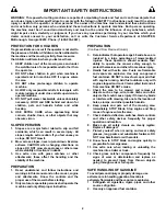 Preview for 2 page of Snapper MP216518B, MRP216518B Safety Instructions & Operator'S Manual