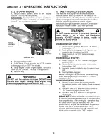 Preview for 7 page of Snapper NZM19480KWV Safety Instructions & Operator'S Manual