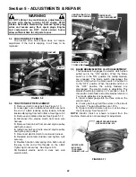 Предварительный просмотр 22 страницы Snapper NZM19481KWV Safety Instructions & Operator'S Manual