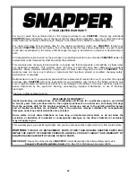 Предварительный просмотр 32 страницы Snapper NZM19481KWV Safety Instructions & Operator'S Manual