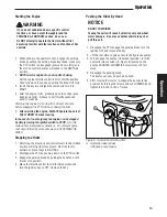 Preview for 21 page of Snapper Pro 5900664 Operator'S Manual