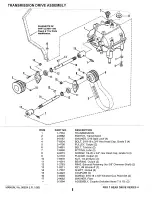 Предварительный просмотр 8 страницы Snapper PRO736 Parts Manual