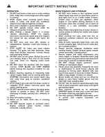 Preview for 3 page of Snapper R194515B Safety Instructions & Operator'S Manual